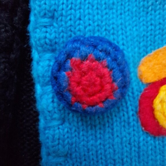 MIchael Simon Americana Short Sleeve Knit Cardigan - Picture 9 of 10